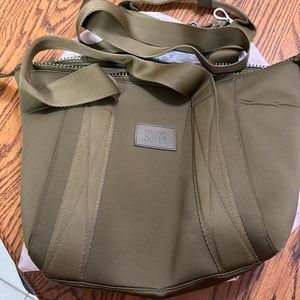 Dagne Dover Small Landon Carryall Dark Moss